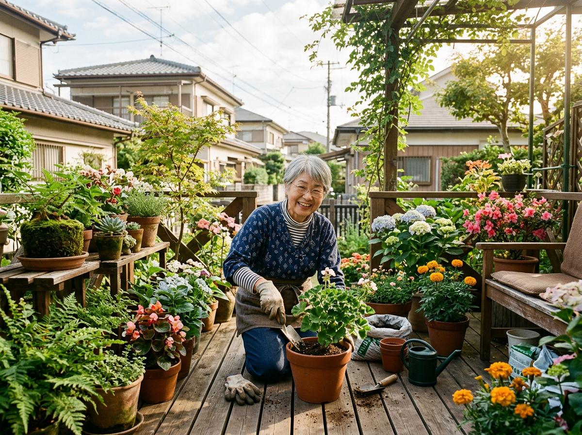 60代からの園芸が脳と身体に与える効果